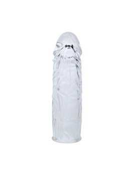BAILE - CAPA PARA PÉNIS SILICONE TRANSPARENTE 13 CM