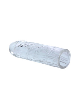 BAILE - CAPA LILAC PARA O PÉNIS EM SILICONE ADAPTVEL 13 CM