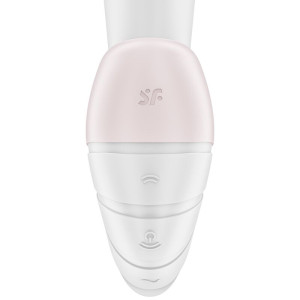 SATISFYER - ESTIMULADOR DE PULSO DE AR SUPERNOVA E VIBRAO BRANCO