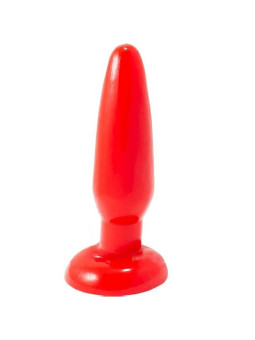 BAILE - PLUG ANAL PEQUENO VERMELHO 15 CM