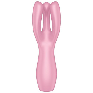 SATISFYER - THREESOME 3 VIBRATOR PINK
