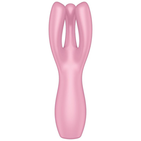SATISFYER - THREESOME 3 VIBRATOR PINK