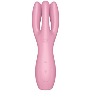 SATISFYER - THREESOME 3 VIBRATOR PINK