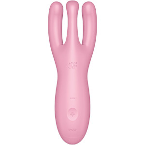 SATISFYER - THREESOME 4 VIBRATOR APP PINK