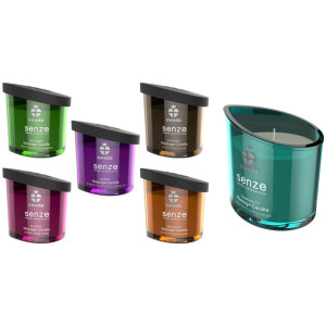 SWEDE - SENZE DIVINITY MASSAGE CANDLE - GRAPEFRUIT, PALMAROSA, PETITGR