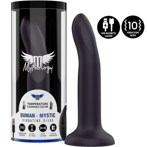 MYTHOLOGY - DUMAN MYSTIC DILDO M - VIBRADOR COMPATÍVEL COM A TECNOLOGI