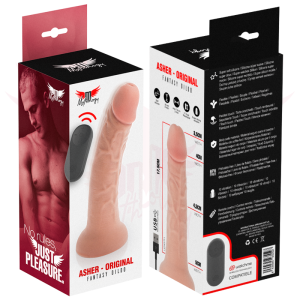 MYTHOLOGY - ASHER ORIGINAL DILDO M - VIBRADOR + CONTROLE REMOTO COM TE