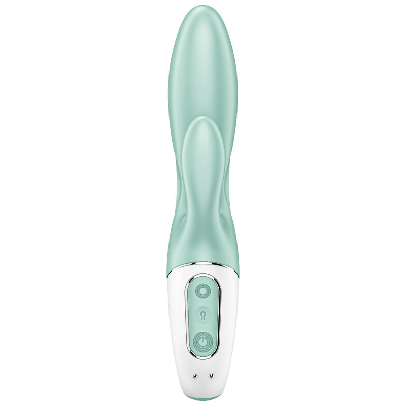 SATISFYER - AIR PUMP BUNNY 5+ APLICATIVO VIBRADOR DE COELHO INFLVEL VE