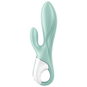 SATISFYER - AIR PUMP BUNNY 5+ APLICATIVO VIBRADOR DE COELHO INFLVEL VE