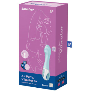 SATISFYER - AIR PUMP VIBRADOR 5+ APLICATIVO VIBRADOR INFLVEL G-SPOT AZ