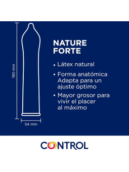 CONTROL - NATURE FORTE PRESERVATIVOS 144 UNIDADES