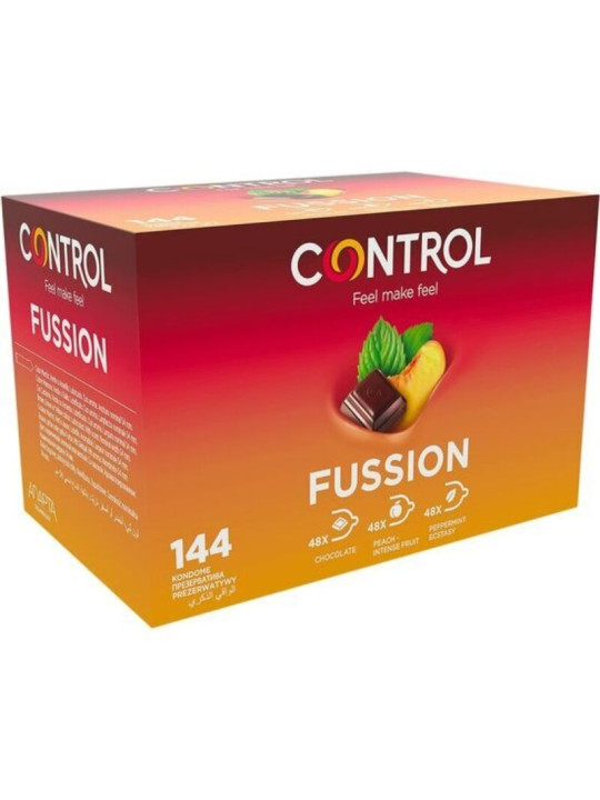 CONTROL - PRESERVATIVOS ADAPTA FUSSION 144 UNIDADES