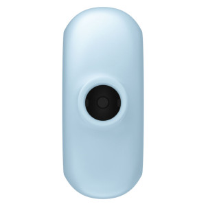 SATISFYER - PRO TO GO 3 ESTIMULADOR E VIBRADOR DE PULSO DE AR DUPLO AZ