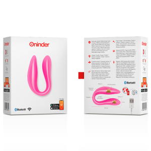 ONINDER - LISBOA G-SPOT & CLITORAL STIMULATOR ROSA - APLICAÇÃO GRATUIT