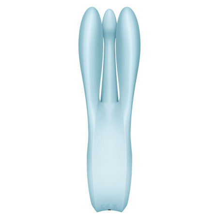 SATISFYER - THREESOME 1 VIBRATOR BLUE
