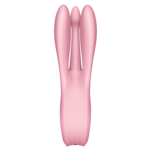SATISFYER - THREESOME 1 VIBRATOR PINK