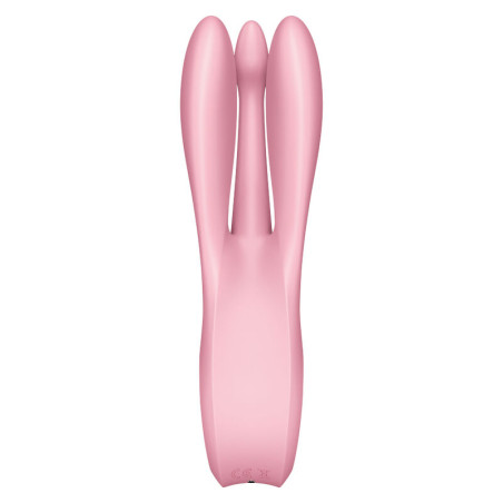 SATISFYER - THREESOME 1 VIBRATOR PINK