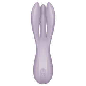 SATISFYER - VIBRADOR THREESOME 2 VIOLETA