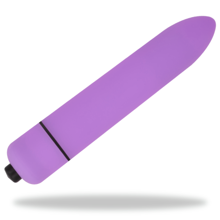 OHMAMA - MINI BALA VIBRANTE 9 CM ROXO