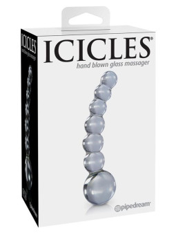 ICICLES - N. 66 MASSAGEADOR TRANSPARENTE