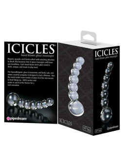 ICICLES - N. 66 MASSAGEADOR TRANSPARENTE