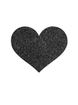BIJOUX INDISCRETS - FLASH BLACK HEART NIPPLE CUTS