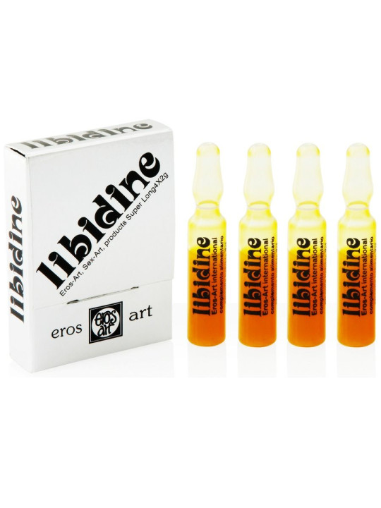 Libidine – Suplemento alimentar afrodisíaco natural em ampolas para aumentar a libido e a vitalidade.