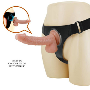 PRETTY LOVE - HARNESS BRIEFS UNIVERSAL HARNESS WITH DILDO KEVIN 19 CM 