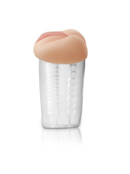 EXTREME TOYZ - MASTURBADOR DE VAGINA NATURAL - TRANSPARENTE