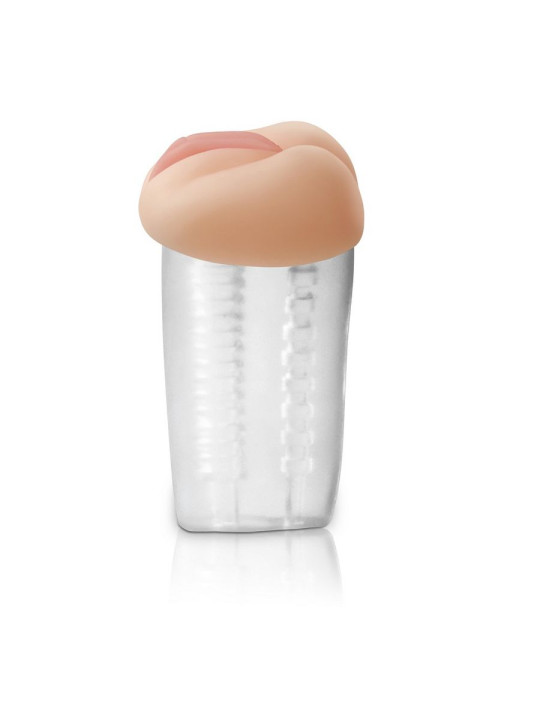 EXTREME TOYZ - MASTURBADOR DE VAGINA NATURAL - TRANSPARENTE