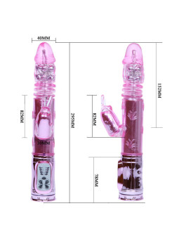 BAILE - ROTADOR THROBBING BUNNY ROSA RAMPANT