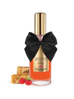 BIJOUX INDISCRETS - ÃLEO DE MASSAGEM EFEITO CALOR AROMA DE MORANGO