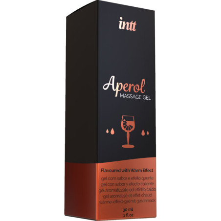 INTT MASSAGE & ORAL SEX - GEL DE MASSAGEM APEROL EFEITO DE CALOR INTEN