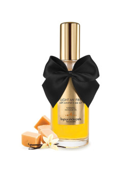 BIJOUX INDISCRETS - ÃLEO DE MASSAGEM EFEITO CALOR AROMA CARAMELO