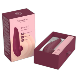 WOMANIZER - CLASSIC 2 CLITORAL STIMULATOR BORDEAUX