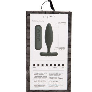 JE JOUE - VIBRADOR VESTA ANAL PLUG PRETO