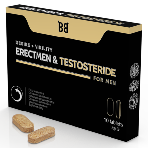 BLACK BULL - ERECTMEN & PODER DE TESTOSTERIDA E TESTOSTERONA PARA HOME