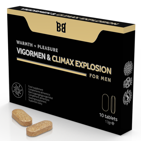 BLACK BULL - VIGORMEN & CLIMAX EXPLOSION MAIOR PRAZER PARA HOMENS 10 C