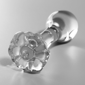 NEBULA SERIES BY IBIZA - MODELO 2 ANAL PLUG VIDRO BOROSILICADO TRANSPA