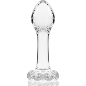 NEBULA SERIES BY IBIZA - MODELO 2 ANAL PLUG VIDRO BOROSILICADO TRANSPA