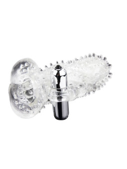 BAILE - BRAVE MAN COELHO VIBRADOR EXTENSO DE PÉNIS