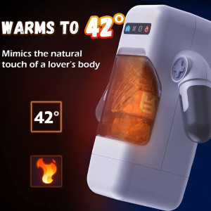 GAME CUP - THRUSTING VIBRATION MASTURBATOR WITH HEATING FUNCTION AND M