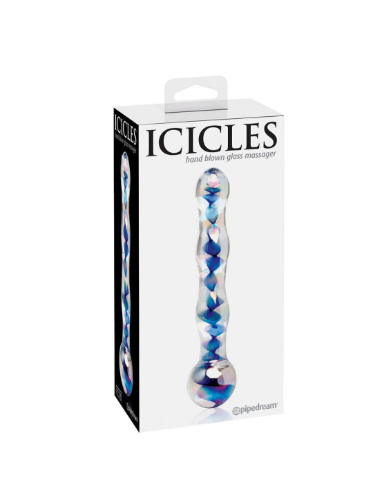 ICICLES - MASSAGEADOR DE VIDRO N. 8