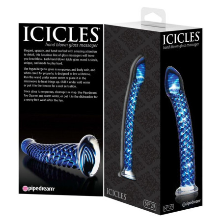 ICICLES - MASSAGEIRO DE VIDRO N. 29