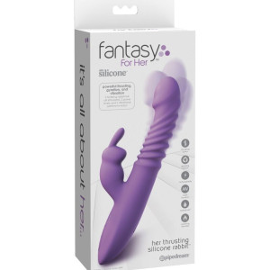 FANTASY FOR HER - ESTIMULADOR DE CLITÓRIS DE COELHO COM OSCILAÇÃO DE F
