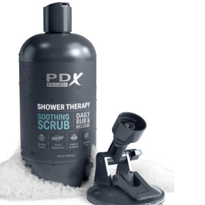PDX PLUS - STROKER MASTURBATOR DISCRETE BOTTLE DESIGN SOOTHING SCRUB S