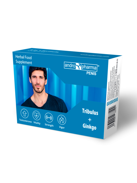 Andropharma Penis – Suplemento alimentar à base de ervas para o bem-estar masculino