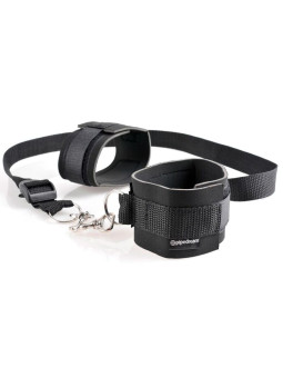 CONJUNTO DE PUNHO E TETHER FETISH FANTASY