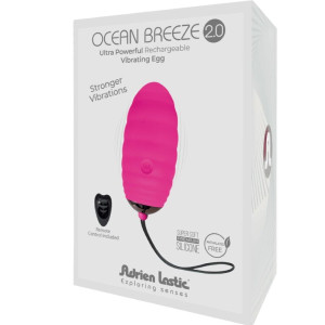 ADRIEN LASTIC - OCEAN BREEZE 2.0 OVO VIBRATÓRIO RECARREGÁVEL CONTROLE 