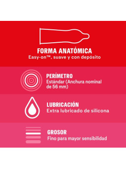DUREX - PRESERVATIVOS SENSITIVE 12 UNIDADES